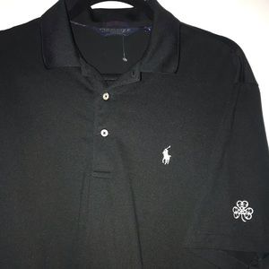 POLO PERFORMANCE GOLF black men’s polo SZ LRG